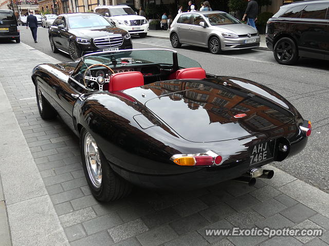 Jaguar E-Type spotted in London, United Kingdom