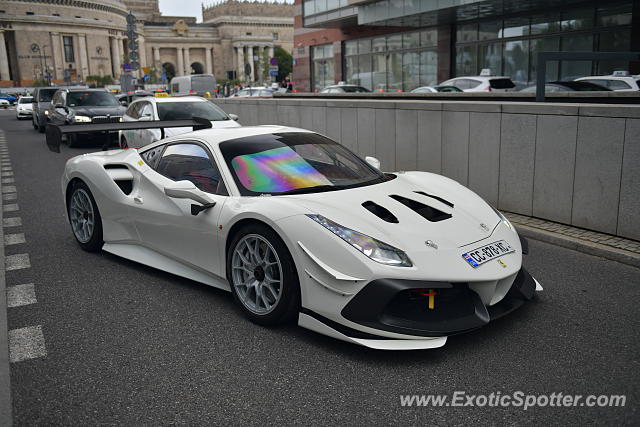 Ferrari 488 GTB spotted in Warsaw, Poland