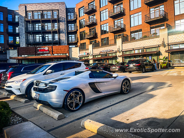 Mclaren MP4-12C spotted in Indianapolis, Indiana