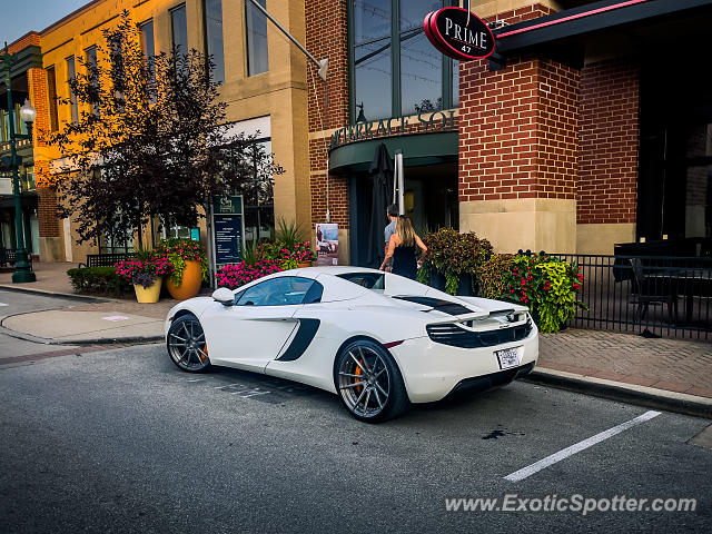 Mclaren MP4-12C spotted in Carmel, Indiana