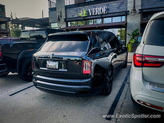 Rolls-Royce Cullinan spotted in Indianapolis, Indiana