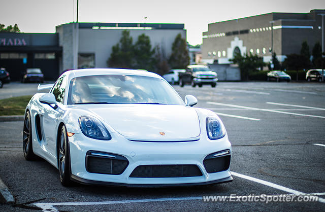 Porsche Cayman GT4 spotted in Indianapolis, Indiana