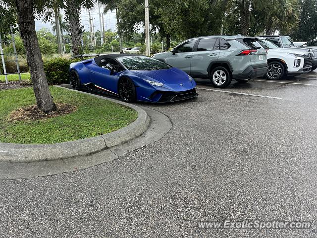 Lamborghini Huracan spotted in Naples, Florida