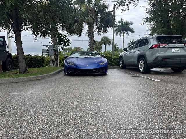 Lamborghini Huracan spotted in Naples, Florida