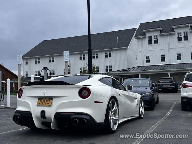 Ferrari F12 spotted in Canandaigua, New York