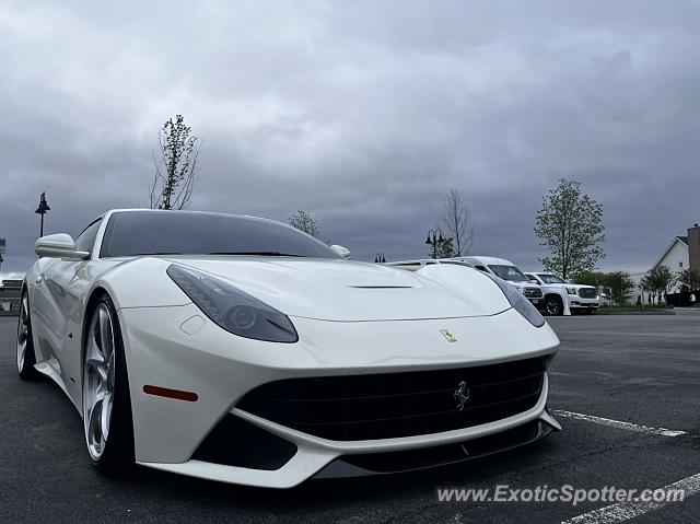 Ferrari F12 spotted in Canandaigua, New York