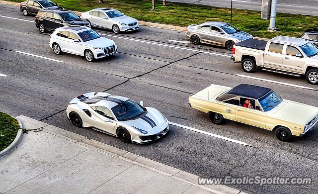 Ferrari 488 GTB spotted in Birmingham, Michigan