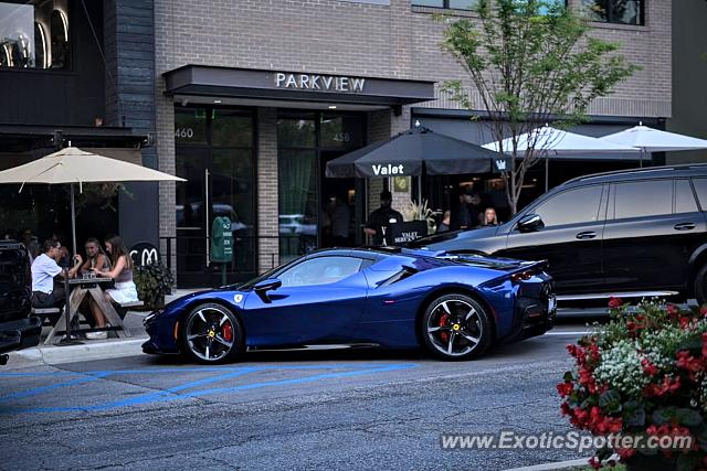 Ferrari SF90 Stradale spotted in Birmingham, Michigan