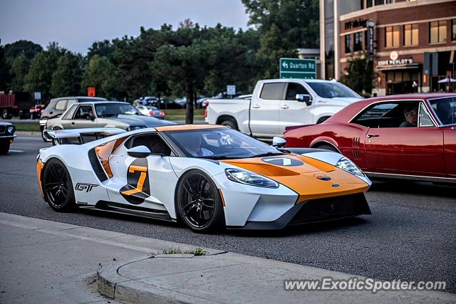 Ford GT spotted in Birmingham, Michigan