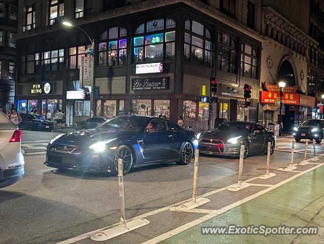 Nissan GT-R spotted in Boston, Massachusetts