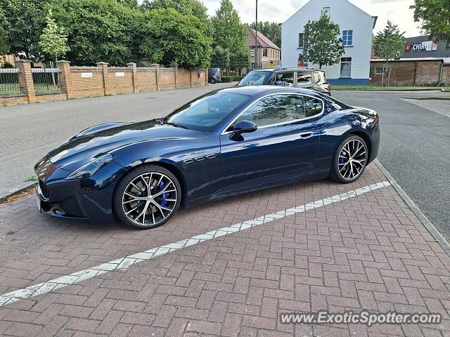 Maserati GranTurismo spotted in Kampenhout, Belgium