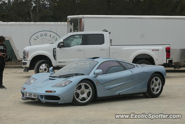 Mclaren F1 spotted in Pebble Beach, California