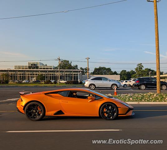 Lamborghini Huracan spotted in Bridgewater, New Jersey