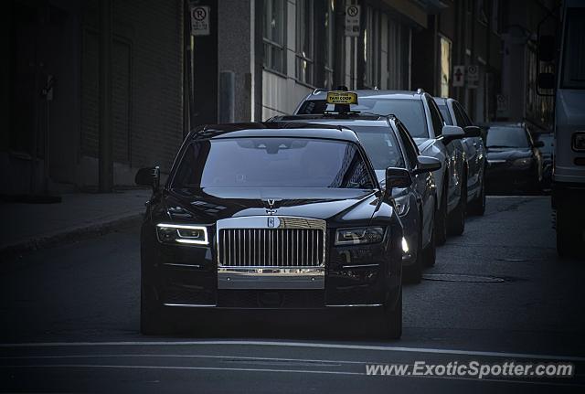 Rolls-Royce Ghost spotted in Montreal, Canada