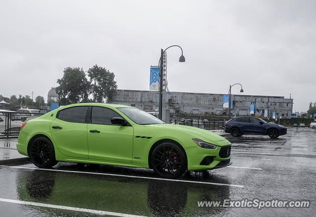 Maserati Ghibli spotted in Montreal, Canada