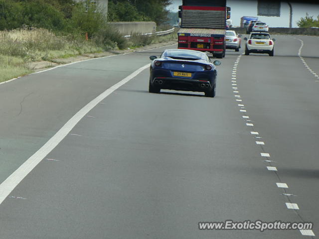 Ferrari Portofino spotted in Motorway, United Kingdom