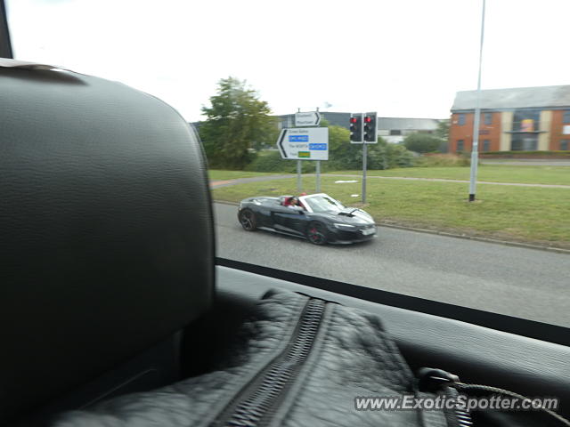 Audi R8 spotted in Leeds, United Kingdom