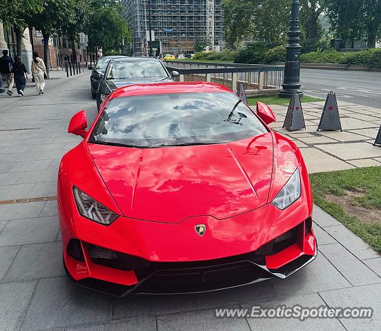 Lamborghini Huracan spotted in Budapest, Hungary