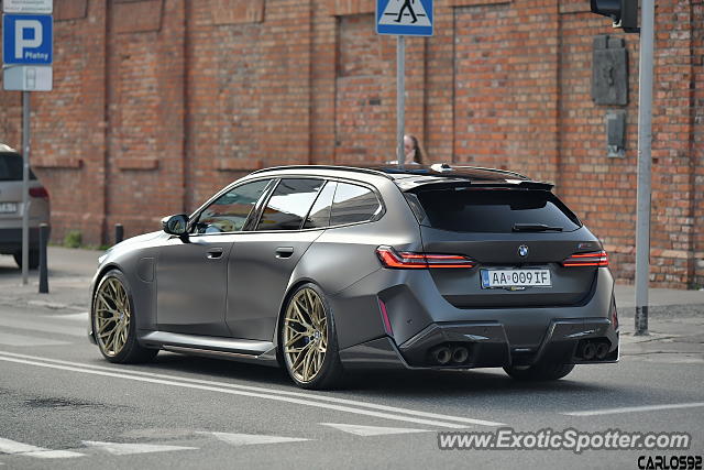 BMW M5 spotted in Warsaw, Poland