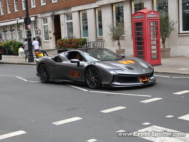 Ferrari SF90 Stradale spotted in London, United Kingdom