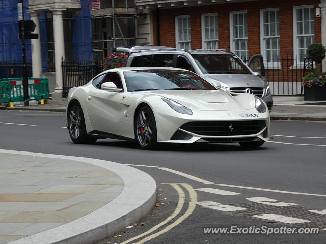 Ferrari F12 spotted in London, United Kingdom