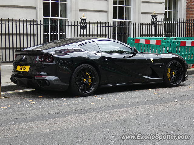 Ferrari 812 Superfast spotted in London, United Kingdom