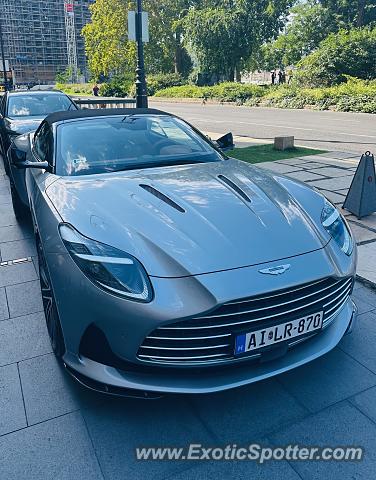 Aston Martin DB11 spotted in Budapest, Hungary