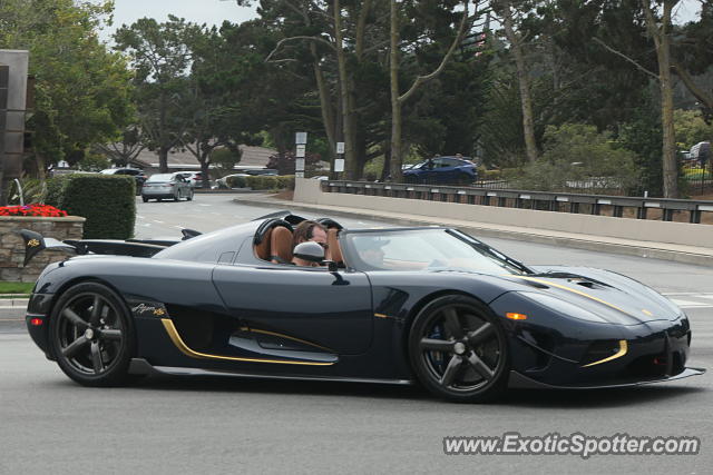 Koenigsegg Agera R spotted in Monterey, California