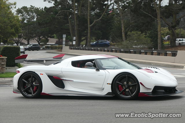 Koenigsegg Regera spotted in Monterey, California