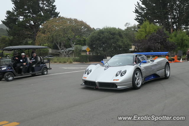 Pagani Zonda spotted in Monterey, California