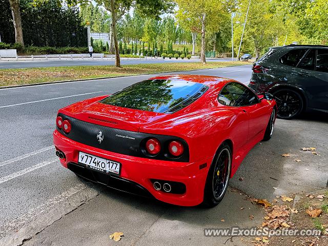 Ferrari 360 Modena spotted in Belgrade, Serbia