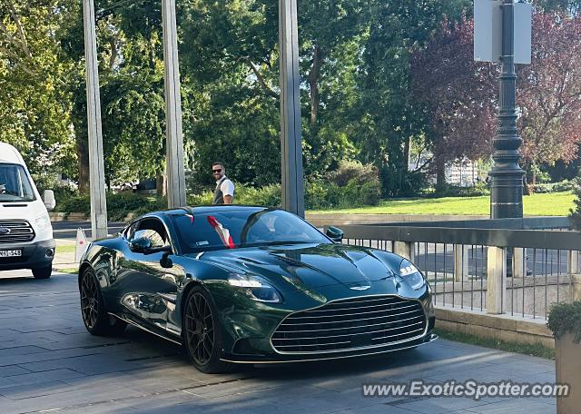 Aston Martin DB11 spotted in Budapest, Hungary