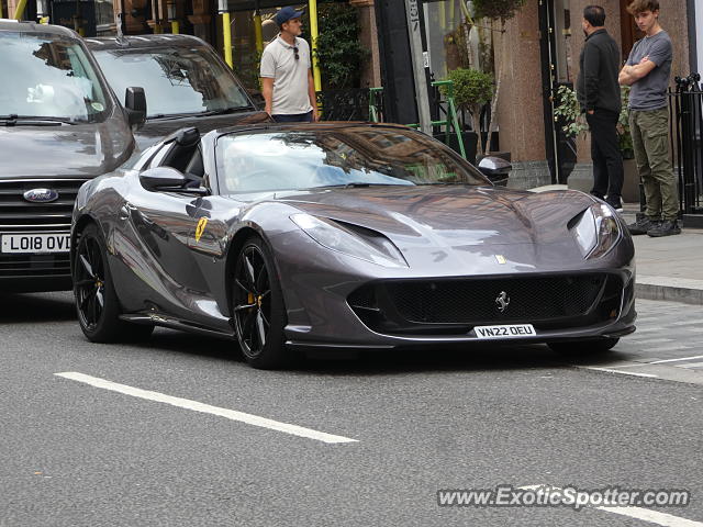 Ferrari 812 Superfast spotted in London, United Kingdom
