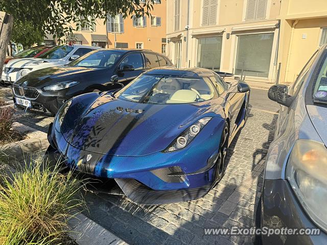 Koenigsegg Regera spotted in Saint-Tropez, France