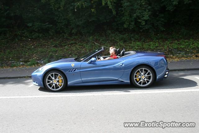 Ferrari California spotted in Leuven, Belgium