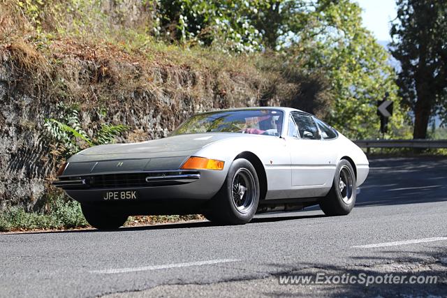 Ferrari Daytona spotted in Monticiano, Italy