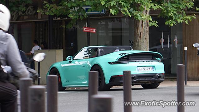 Porsche 911 spotted in Antibes, France