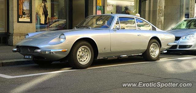 Ferrari 365 GT spotted in Zurich, Switzerland