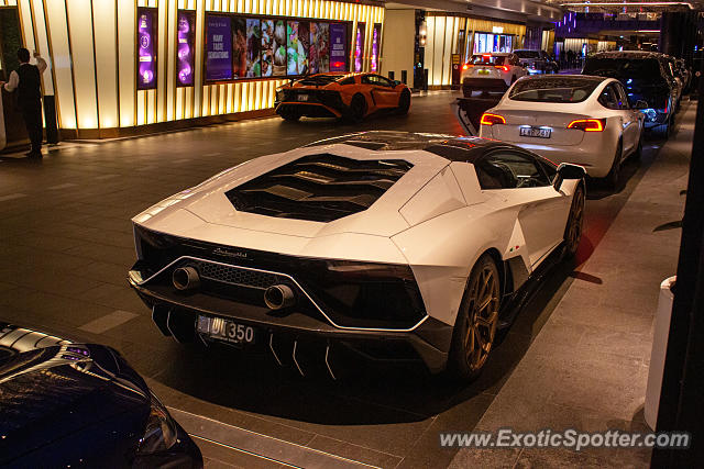 Lamborghini Aventador spotted in Sydney, Australia