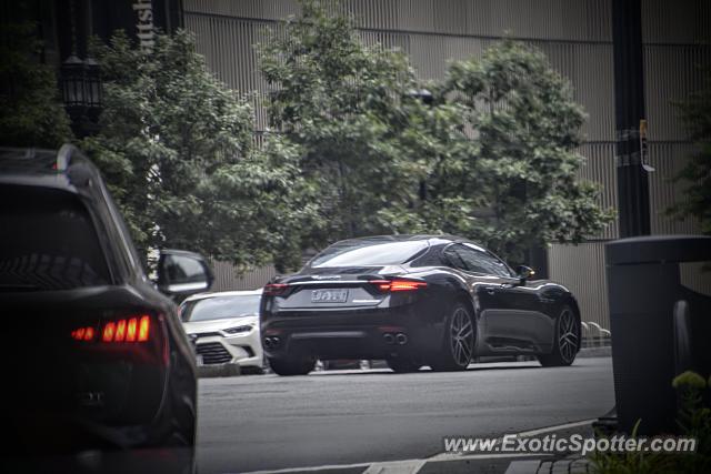 Maserati GranTurismo spotted in Boston, Massachusetts