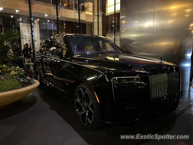 Rolls-Royce Cullinan spotted in Chicago, Illinois