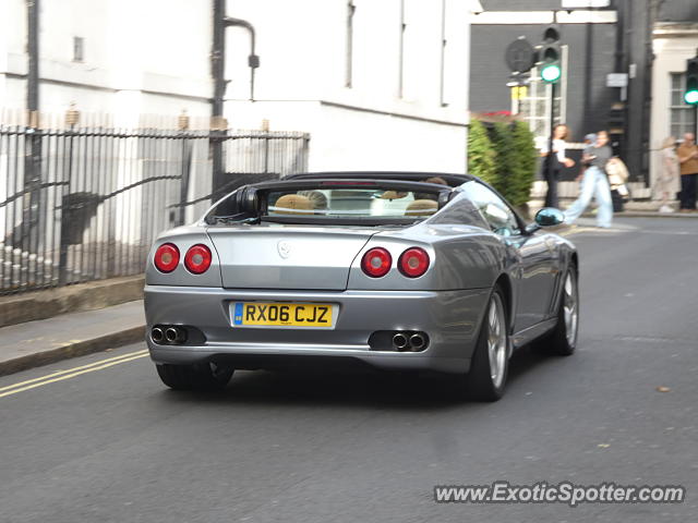 Ferrari 575M spotted in London, United Kingdom