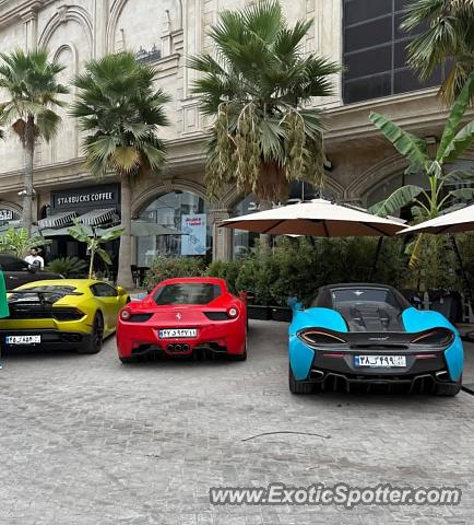 Ferrari 458 Italia spotted in Sari, Iran