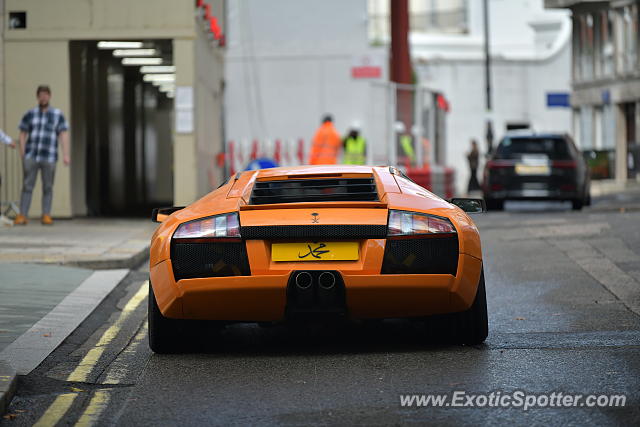 Lamborghini Murcielago spotted in London, United Kingdom