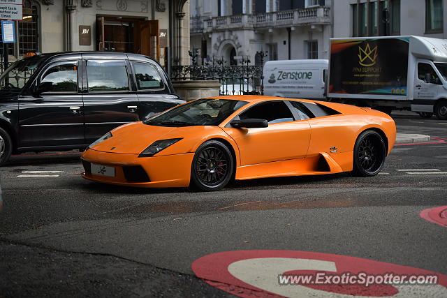 Lamborghini Murcielago spotted in London, United Kingdom