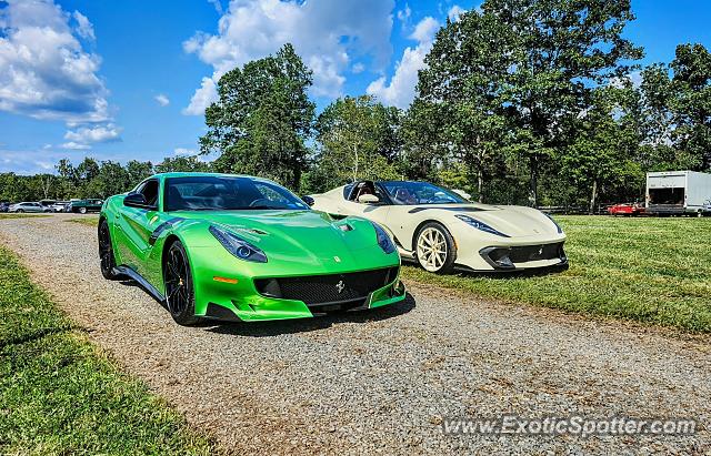 Ferrari F12 spotted in Warren, New Jersey