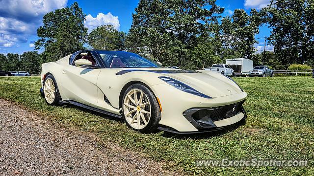 Ferrari 812 Superfast spotted in Warren, New Jersey