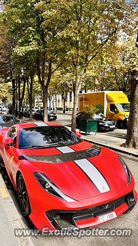 Ferrari 812 Superfast spotted in Paris, France