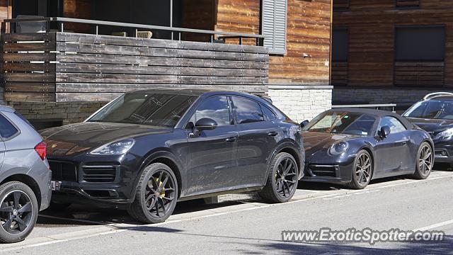 Porsche 911 spotted in Morzine, France