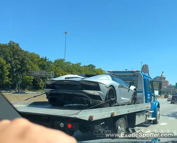 Lamborghini Aventador spotted in Cincinnati, Ohio